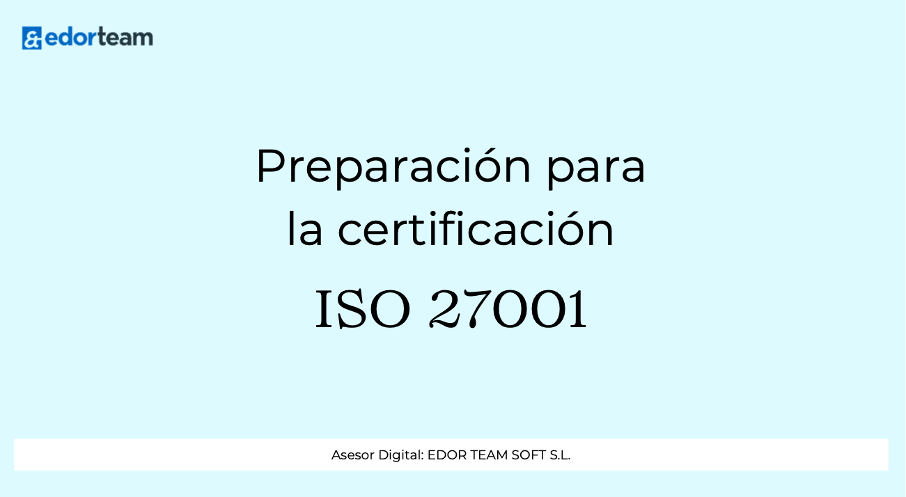 Formación dirigida a Responsables de Seguridad y directores de proyecto ISO 27001