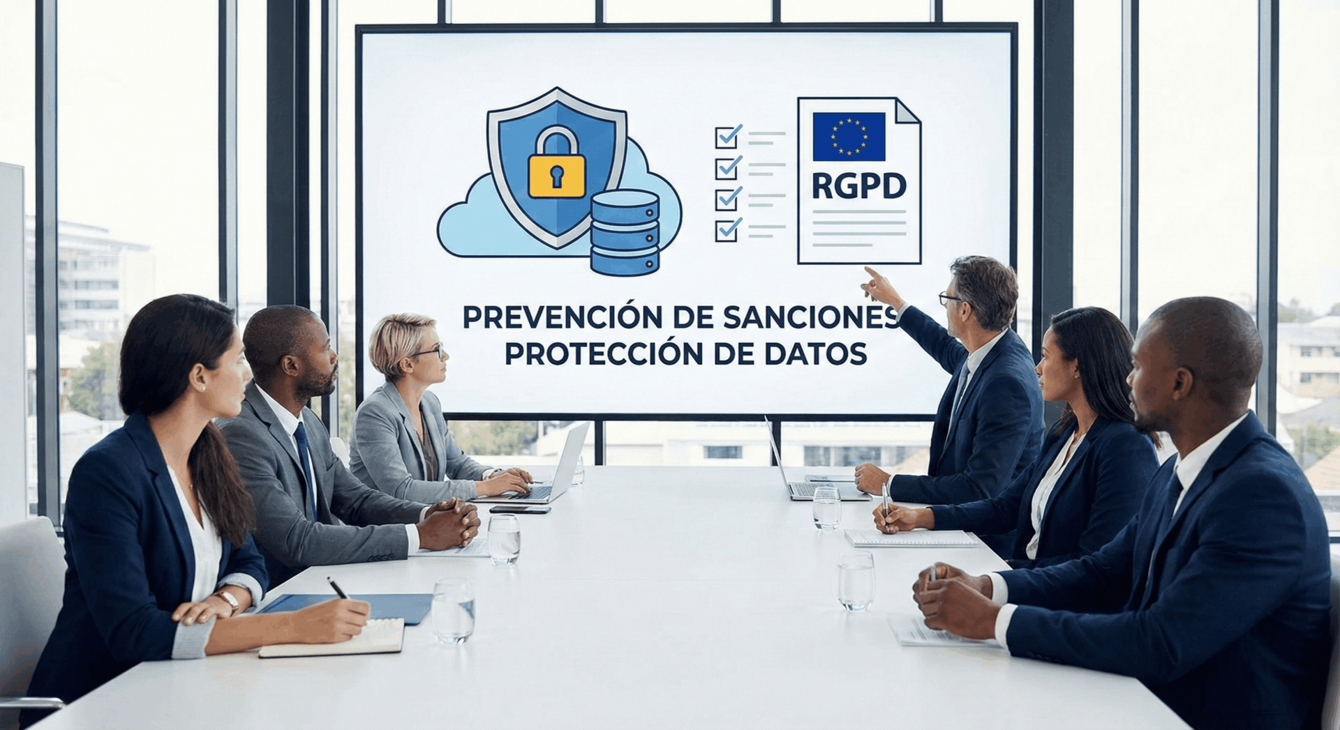Protección datos personales empresas prevención sanciones RGPD