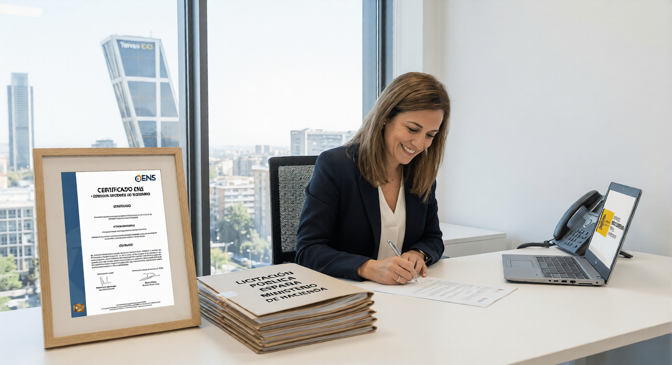 Ventajas certificación ENS acceso licitaciones públicas España
