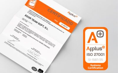 Edorteam obté la certificació ISO/IEC 27001:2022