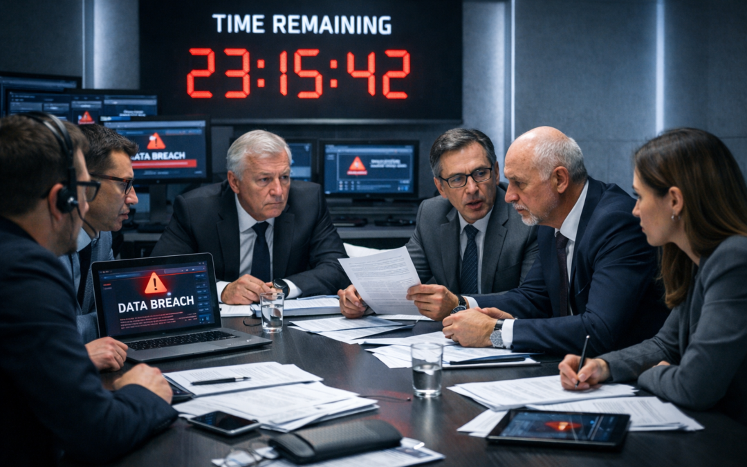 Brechas de seguridad: protocolo de actuación RGPD en las primeras 72 horas